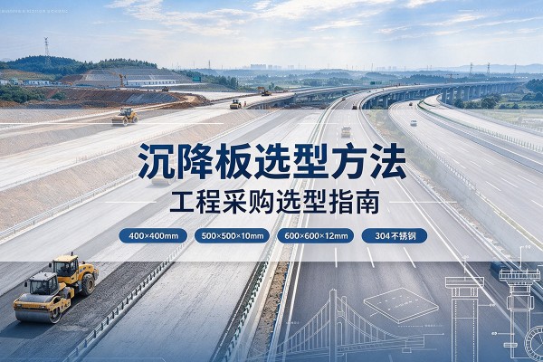 武隆区沉降板选择方法
