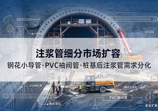 武隆区注浆管细分市场扩容，隧道钢花小导管、PVC 袖阀管、桩基后注浆管需求分化