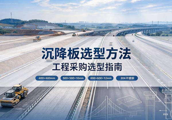 武隆区沉降板选择方法