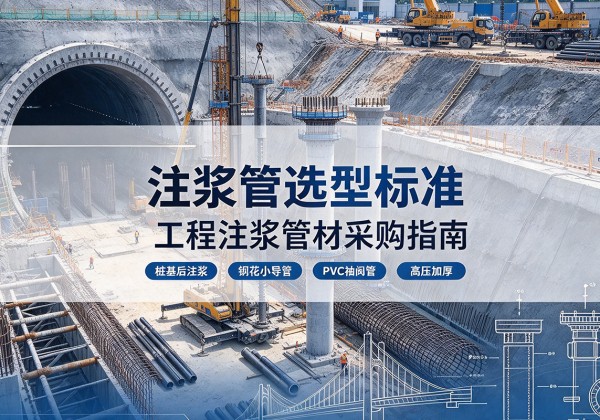 武隆区注浆管选型标准